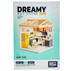 Конструктори з унікальними деталями - Конструктор-румбокс Mini House Інтер'єр Кухня (8005)