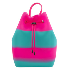 Рюкзаки та сумки - Рюкзак Tinto рожево-бірюзовий смугастий (BP44.88)