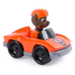 Фигурки персонажей - Спасательный автомобиль Paw Patrol Pull-Back Roadster Зума (SM16605/SM16605-20)