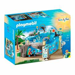 Конструкторы с уникальными деталями - Конструктор Playmobil Family fun Океанариум (9060) (6081008)