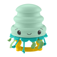 Брязкальця, прорізувачі - Сенсорний гризунець Fisher-Price Морські друзі бірюзовий (JHB54/3)