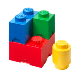 Бокси для іграшок - Набір боксів для зберігання LEGO Lifestyle 4 Цеглинки L (40150803)