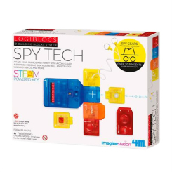 Конструкторы с уникальными деталями - Электронный конструктор 4M Шпионские гаджеты (00-06805) Конструкторы с уникальными деталями - Электронный конструктор 4M Шпионские гаджеты (00-06805)