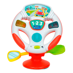 Развивающие игрушки - Музыкальный руль Clementoni Activity Steering Wheel на присоске (17899) Развивающие игрушки - Музыкальный руль Clementoni Activity Steering Wheel на присоске (17899)