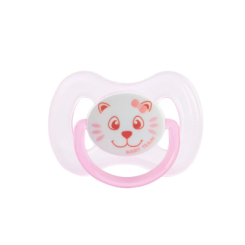 Товари для догляду - Пустушка Baby Team Рожеве тигреня (3007/2)