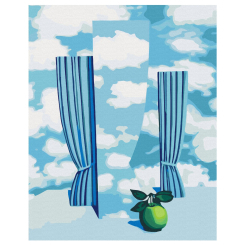 Товари для малювання - Картина за номерами Небо. Рене Магрітт (BS51576) Товари для малювання - Картина за номерами Небо. Рене Магрітт (BS51576)