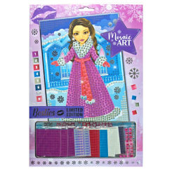 Наборы для творчества - Арт-мозаика Besties Зимняя красавица (961040)