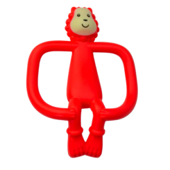 Брязкальця, прорізувачі - Прорізувач Lindo Чоловічок червоний (4890211000267) (4890211000151)