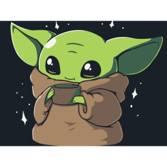 Товари для малювання - Картина за номерами Art Craft Малюк Ґрогу 30х40 см (15581-AC)