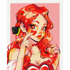 Товари для малювання - Картина за номерами Brushme Валентинка (BS53901) Товари для малювання - Картина за номерами Brushme Валентинка (BS53901)