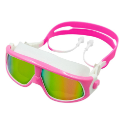 Для пляжа и плавания - Очки-маска для плавания с берушами SPDO S5025 FDSO Розово-белый (60508308) (1771227566)