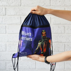 Рюкзаки и сумки - Рюкзак-сумка для одежды и обуви 4Profi "Wizard Warriors" 43х33 Фиолетовый 46259 (000003465)