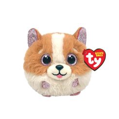 Мягкие животные - Мягкая игрушка TY Puffies ​Собачка Корги (42538)