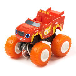 Машинки для малюків - Машинка Blaze & The monster machines червоно-помаранчева 8 см (DKV81/GGW81) (DKV81/GGW82)