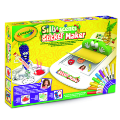 Товары для рисования - Набор для творчества Crayola Silly Scents Создание ароматных стикеров (74-7261)