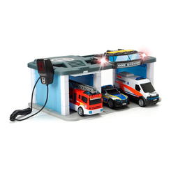 Транспорт і спецтехніка - Ігровий набір Dickie Toys Рятувальний центр (3716015)