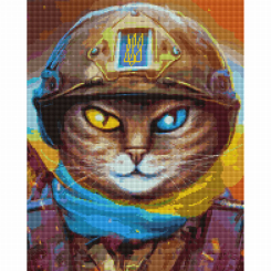 Мозаика - Алмазная мозаика Brushme Котик Защитник (DBS1034) Мозаика - Алмазная мозаика Brushme Котик Защитник (DBS1034)