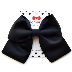 Бижутерия и аксессуары - Бантик Glamurino Rita черный (5181.16)