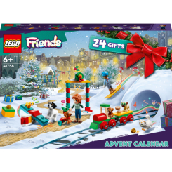 Конструкторы LEGO - Конструктор LEGO Friends Новогодний календарь на 2023 год (41758)