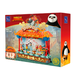 Конструкторы с уникальными деталями - Конструктор Pantasy Kungfu Panda Театр 925 элементов (86514) Конструкторы с уникальными деталями - Конструктор Pantasy Kungfu Panda Театр 925 элементов (86514)