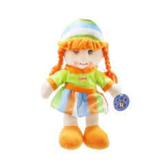 Куклы - Мягкая кукла MiC 36 см оранжевая (DJ1422) (113108)