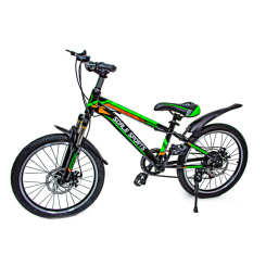 Велосипеды - Детский велосипед 20 "Scale Sports". Green (дисковые тормоза, амортизатор) 1332396243
