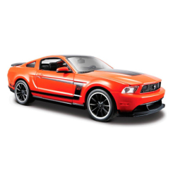 Транспорт и спецтехника - Автомодель Ford Mustang Boss 302 (1 24) оранжевый (31269 orange)