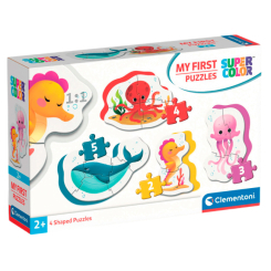 Пазли - Пазл Clementoni My First Puzzles Sea Life 4 в 1 (8005125208357) Пазли - Пазл Clementoni My First Puzzles Sea Life 4 в 1 (8005125208357)