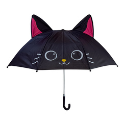 Зонты и дождевики - Зонт детский Shantou Jinxing Кошка черная (UM2611)