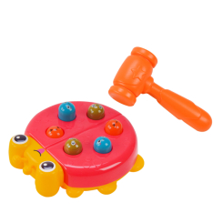 Развивающие игрушки - Развивающая игрушка Shantou Jinxing Стукалка божья коровка розовая (WQ-56/2)
