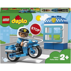 Конструктори LEGO - Конструктор LEGO DUPLO Поліцейський мотоцикл (10900)