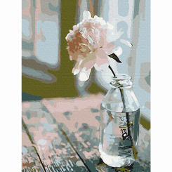 Товари для малювання - Картина за номерами Brushme Витончений піон (RBS28245)