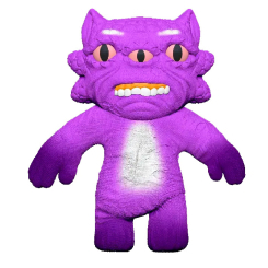 Антистресс игрушки - Стретч-антистресс BTF Ugleezz Монстр-зубастик фиолетовый (751203/2)