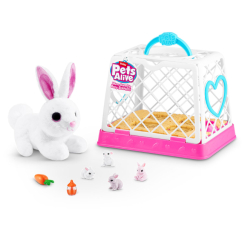 Мягкие животные - Игровой набор Pets Alive Mama and Baby Surprise S1 Мама Кролик с сюрпризом (9554)