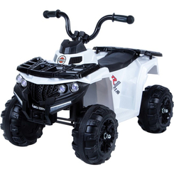 Дитячий транспорт - Дитячий електромобіль-квадроцикл BabyHit BRJ-3201 - white (90386)