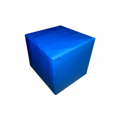 Ігрові комплекси, гойдалки, гірки - Кубик складальної Tia-Sport 40х40 см синій (sm-0103) (641)