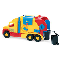 Машинки для малюків - Іграшка Сміттєвоз Wader Super Truck (36580)