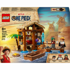 Конструктори LEGO - Конструктор LEGO One Piece Хатина у Селищі Вітряків (75636)