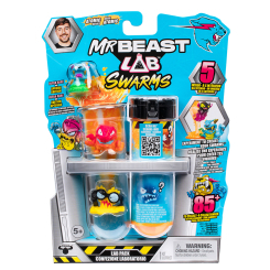 Фігурки персонажів - Набір-сюрприз MrBeast Lab Лабораторія в пробірці Atomic Swarms 5 (124721)