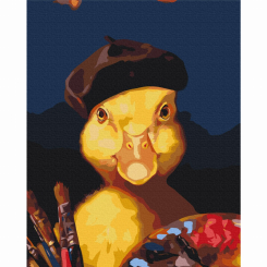 Товари для малювання - Картина за номерами Brushme Художник качечка (BS53506)