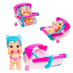 Маленькие куклы - Интерактивная кукла Bizzy Bubs Swirlee играет в прятки (28476)