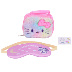 Пенали та гаманці - Сумка-сюрприз Sbabam Hello Kitty Маленька модниця Сплюшка М​аска для сну і наліпки (160/CN23/6)