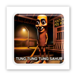 Набори для творчості - 3D-стікер Tattooshka Tung Tung Sahur (SX-309)