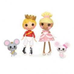 Куклы - Набор с куклами Minilalaloopsy Золушка и сказочный принц из серии В гостях у сказки (512714)
