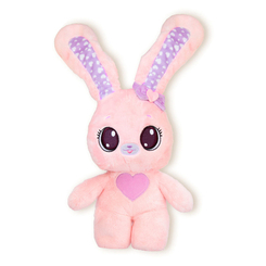 Мягкие животные - Мягкая игрушка Peekapets Кролик розовый 28 см (906778)