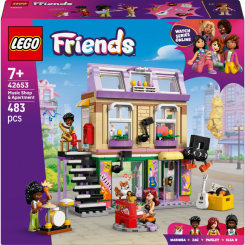Конструкторы LEGO - Конструктор LEGO Friends Музыкальный магазин и квартира (42653)