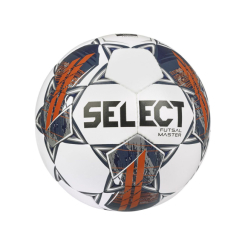 Спортивні активні ігри - М'яч футзальний Select Futsal Master v22 білий/помаранчевий Уні 4 (104346-358-4)