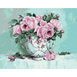 Товари для малювання - Картина за номерами Art Craft Трояндова свіжість 40 х 50 см (10618-AC)