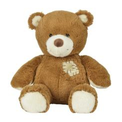 Мягкие животные - Мягкая игрушка Nicotoy Медвежонок с заплаткой коричневый 25 см (5830718/1)