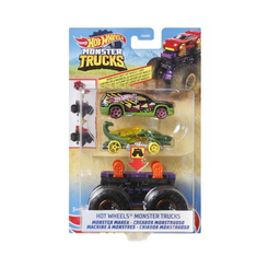 Транспорт і спецтехніка - Набор Hot Wheels Monster Trucks Творець монстрів (GWW13/HDV02)